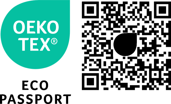 OEKO-TEX ECO PASSPORT certification mark.